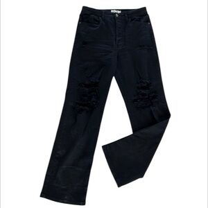 Cello high rise dad jeans size 9 in black